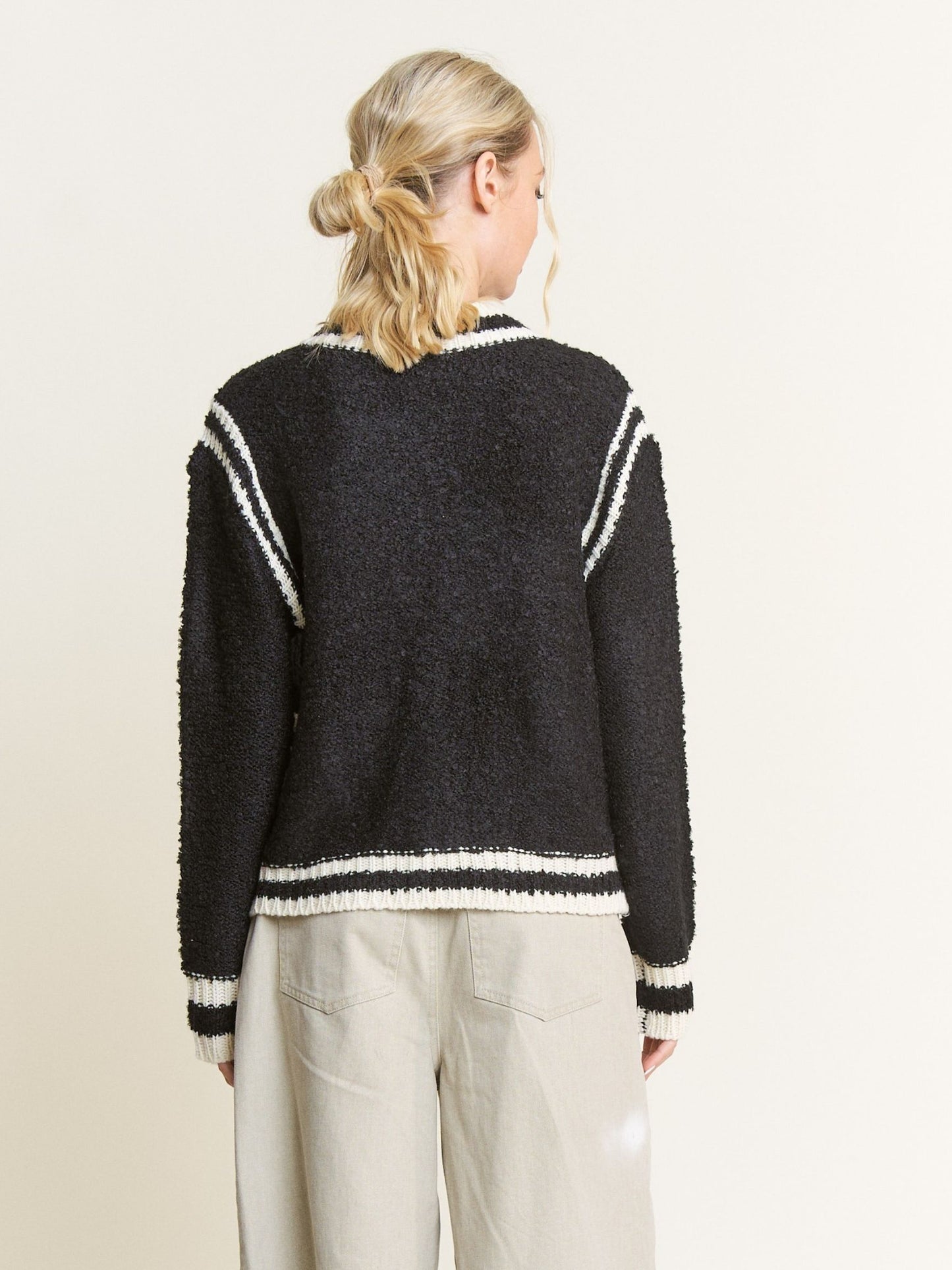 The Trisha Contrast Cardigan