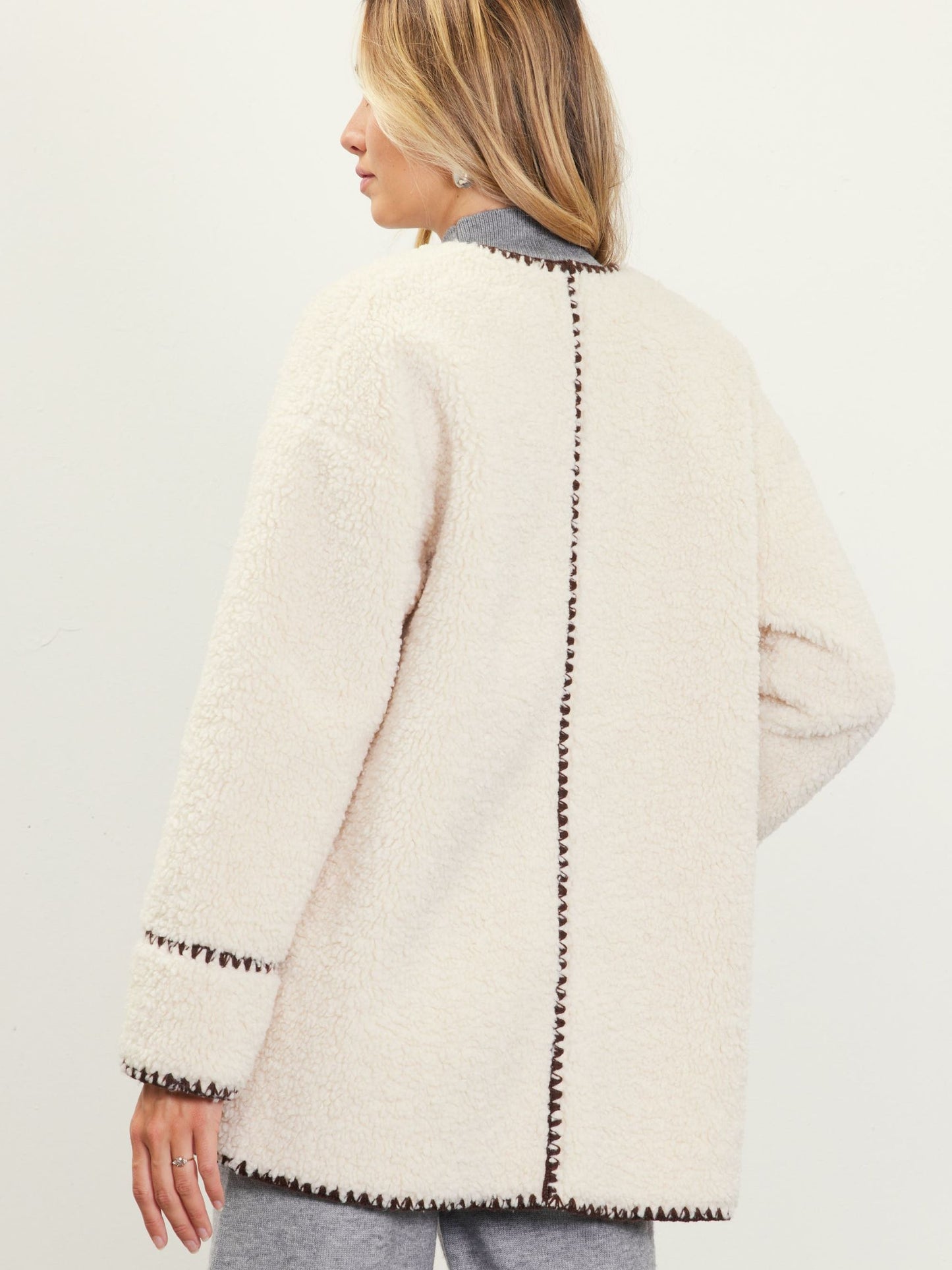 Greta Sherpa Coat