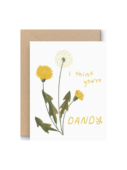Dandy Dandelion Card