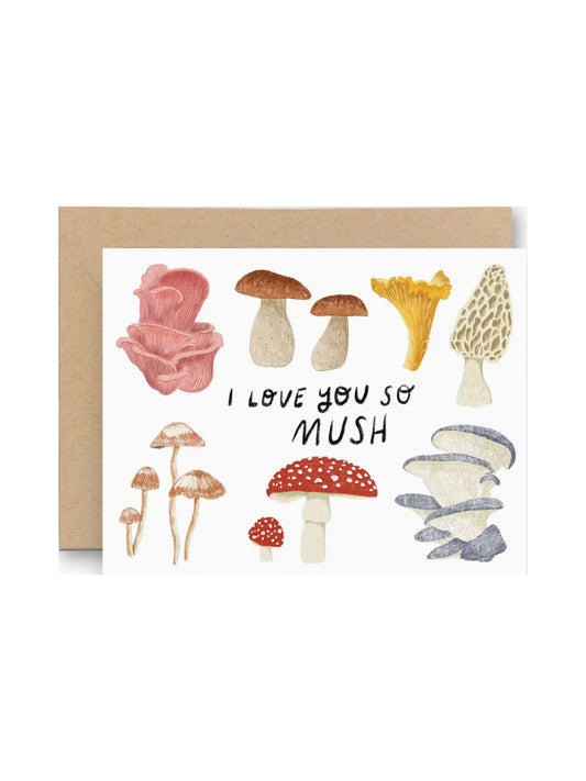 I Love You So Mush Card