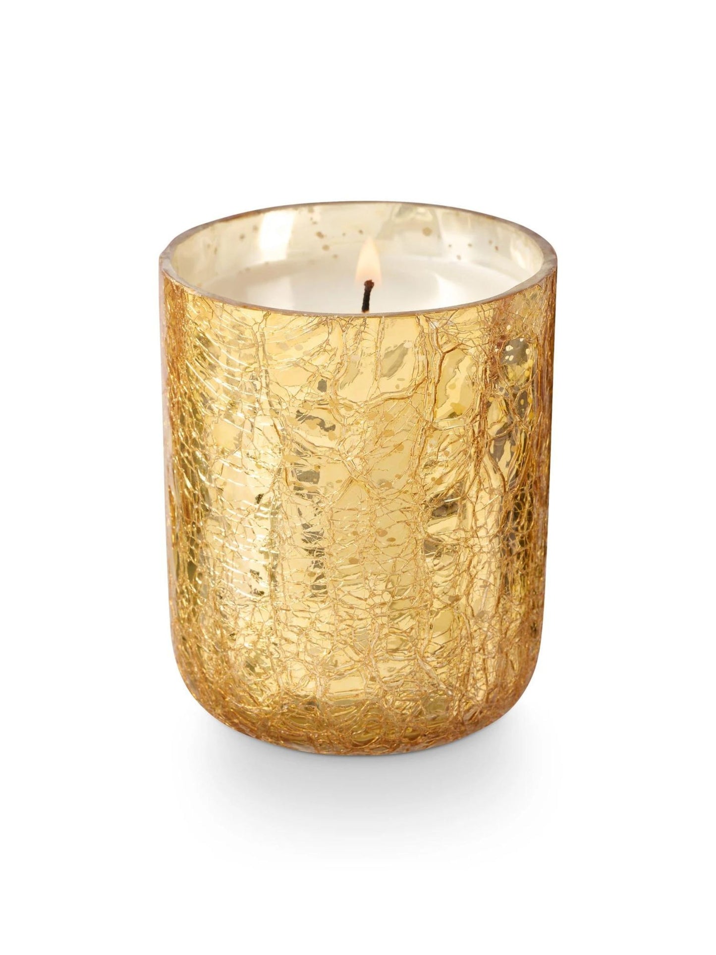 Cardamom Pomander Small Boxed Crackle Glass Candle