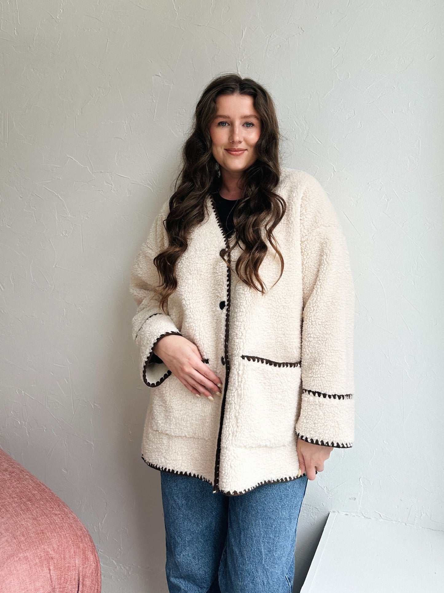 Greta Sherpa Coat
