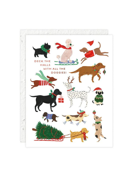 12 Dogs of Christmas Card
