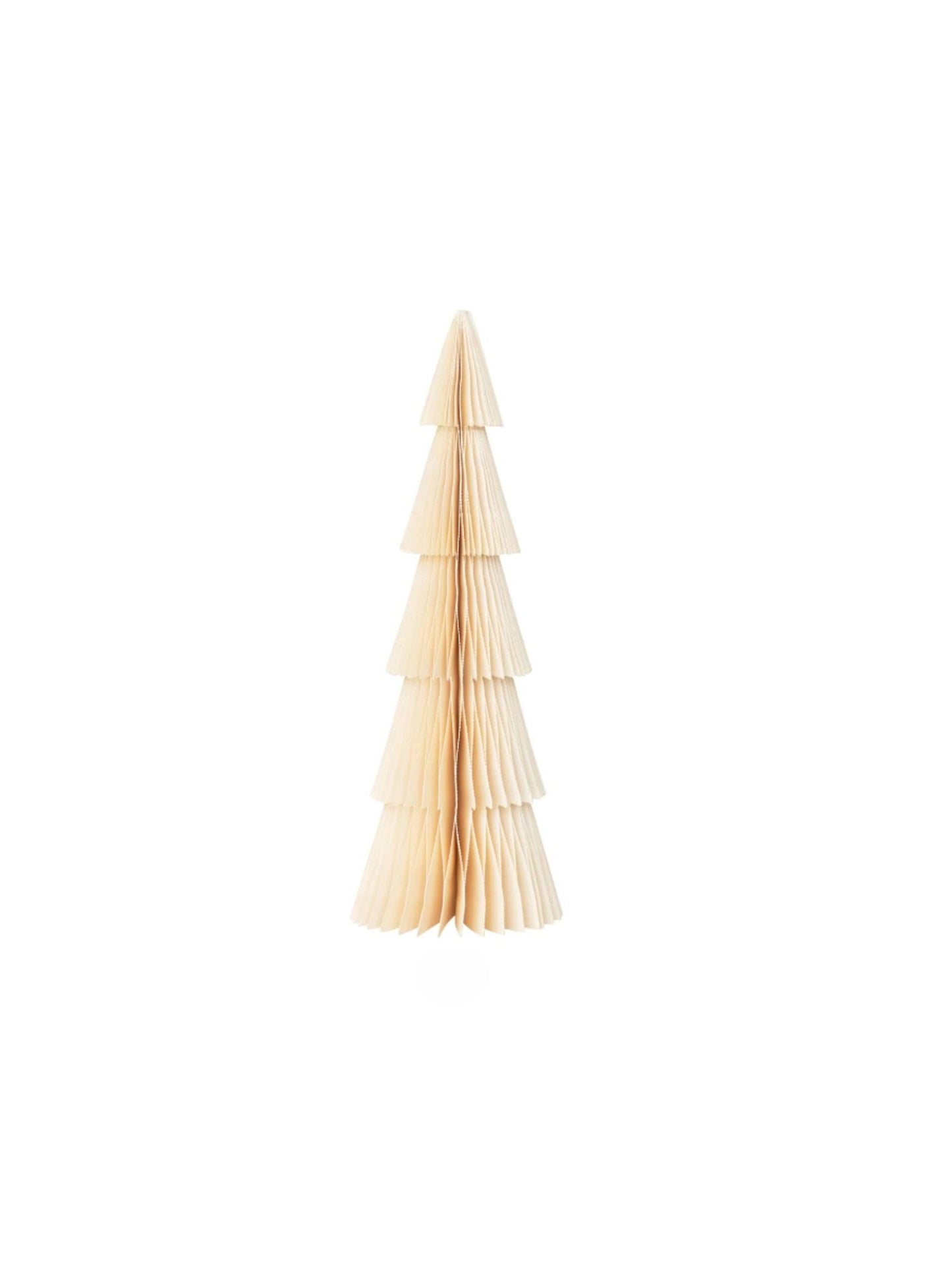 4-1/4" Round x 12"H Paper Honeycomb Tree