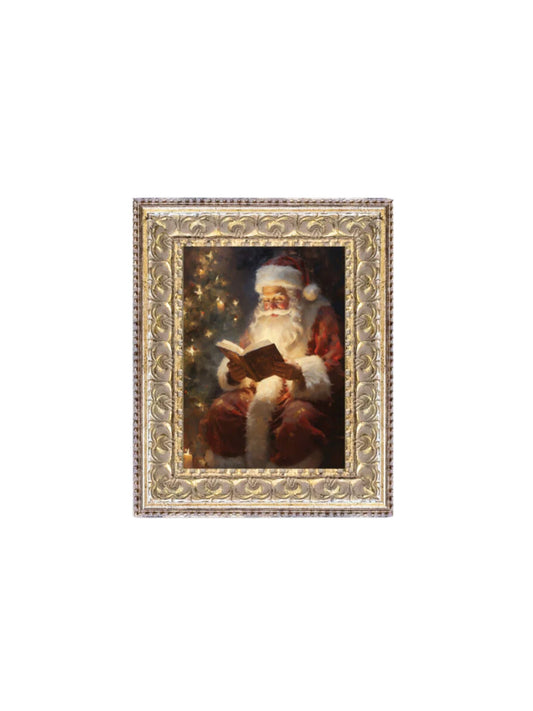 Classic Santa Framed Picture