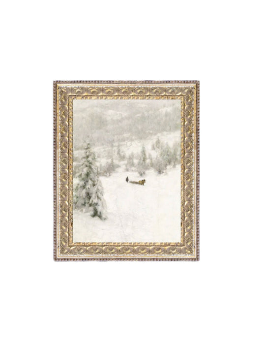 Winter Landscape Framed Picture