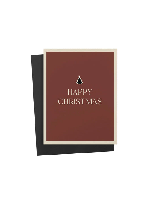 Happy Christmas Greeting Card