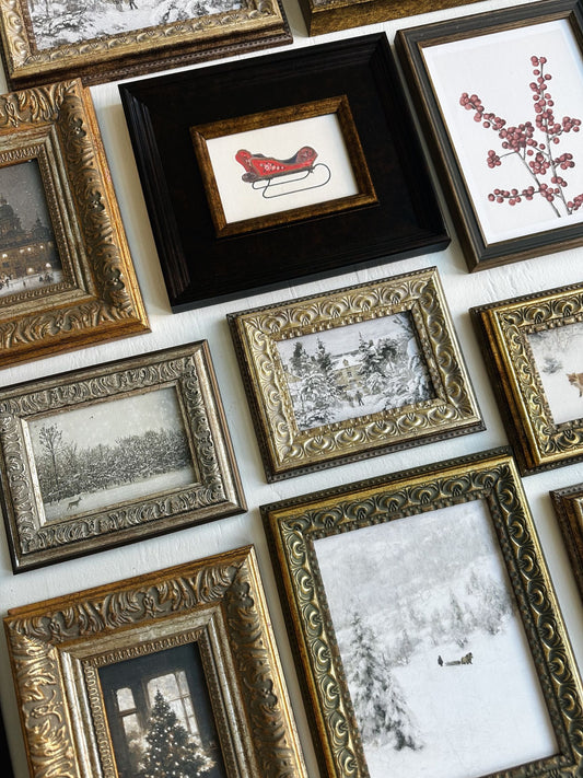 Winter Landscape Framed Picture