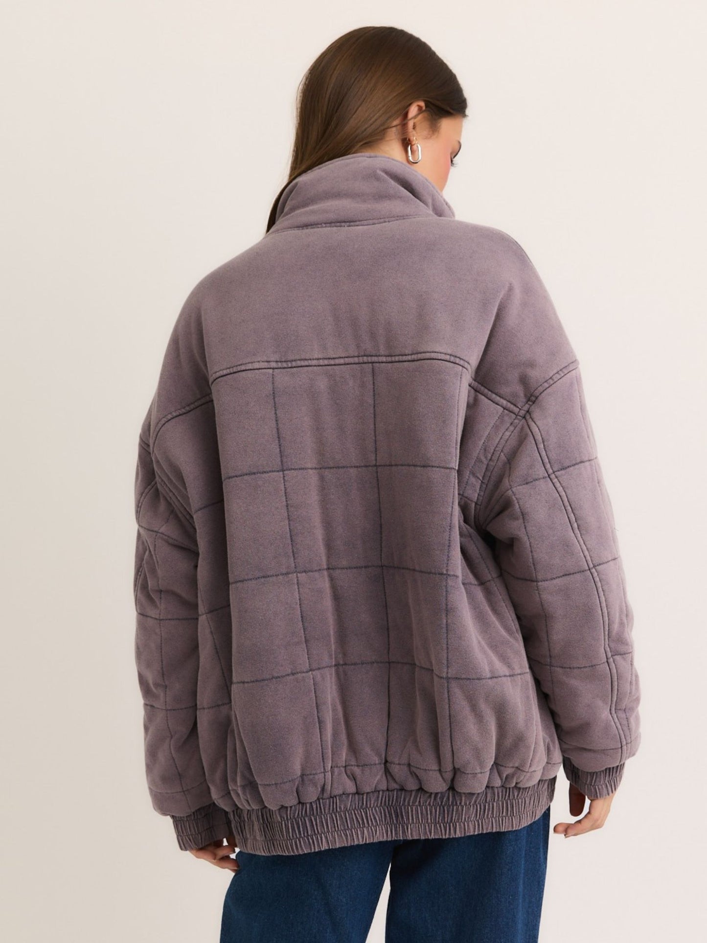 Alexis Quilted Oversized Jacket