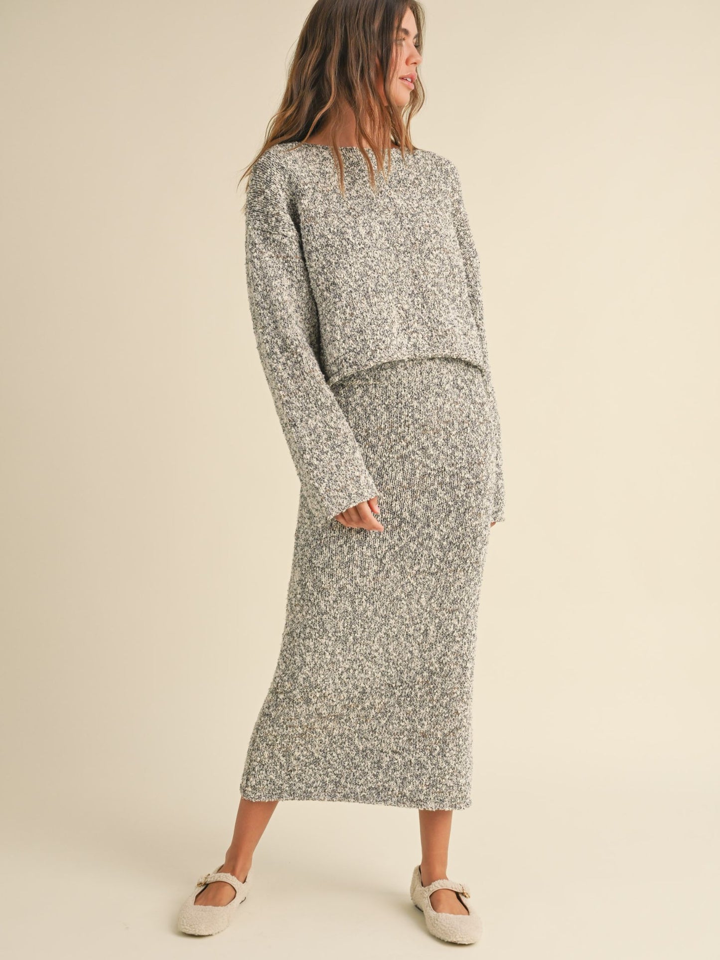 Galleria Knitted Maxi Skirt