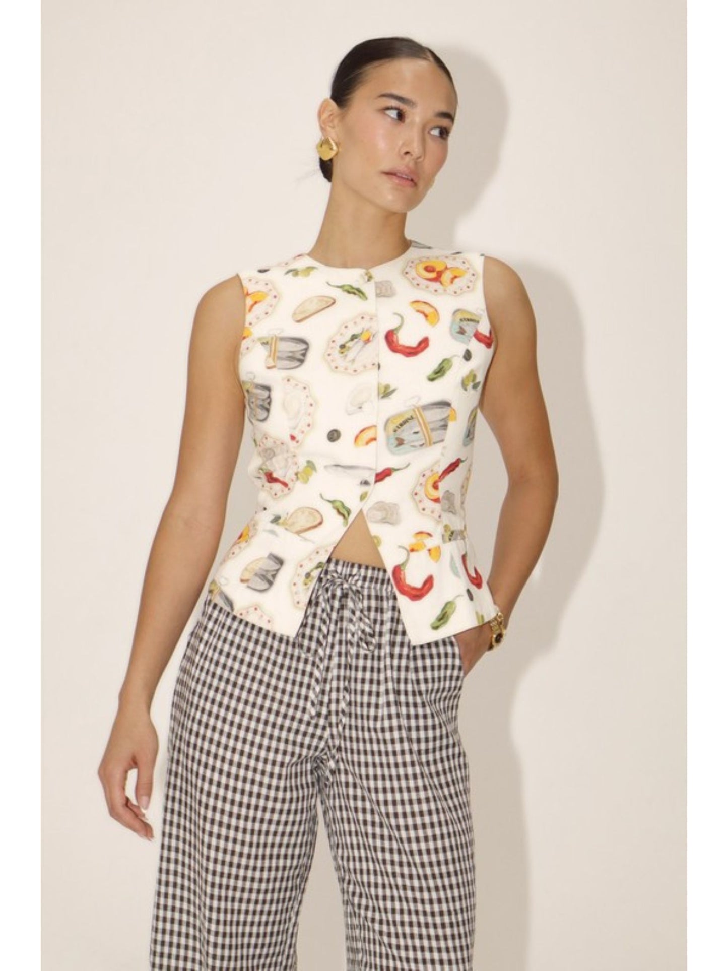 Elegant Dinner Button Down Vest