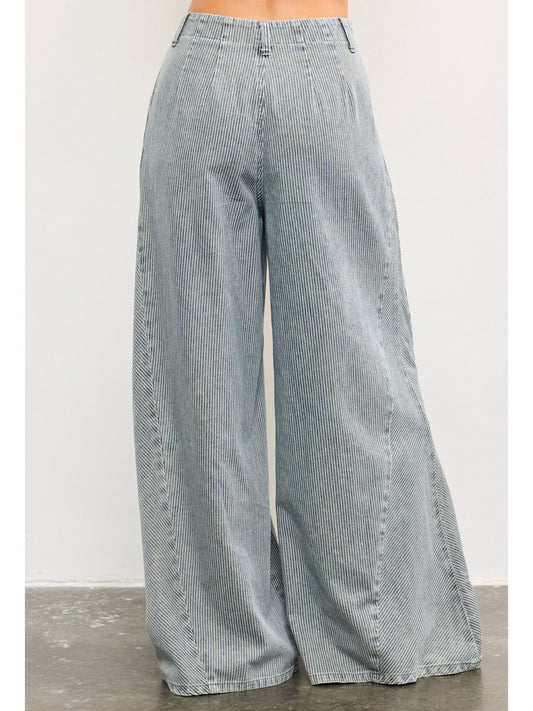 Alexis Stripe Demin Pants