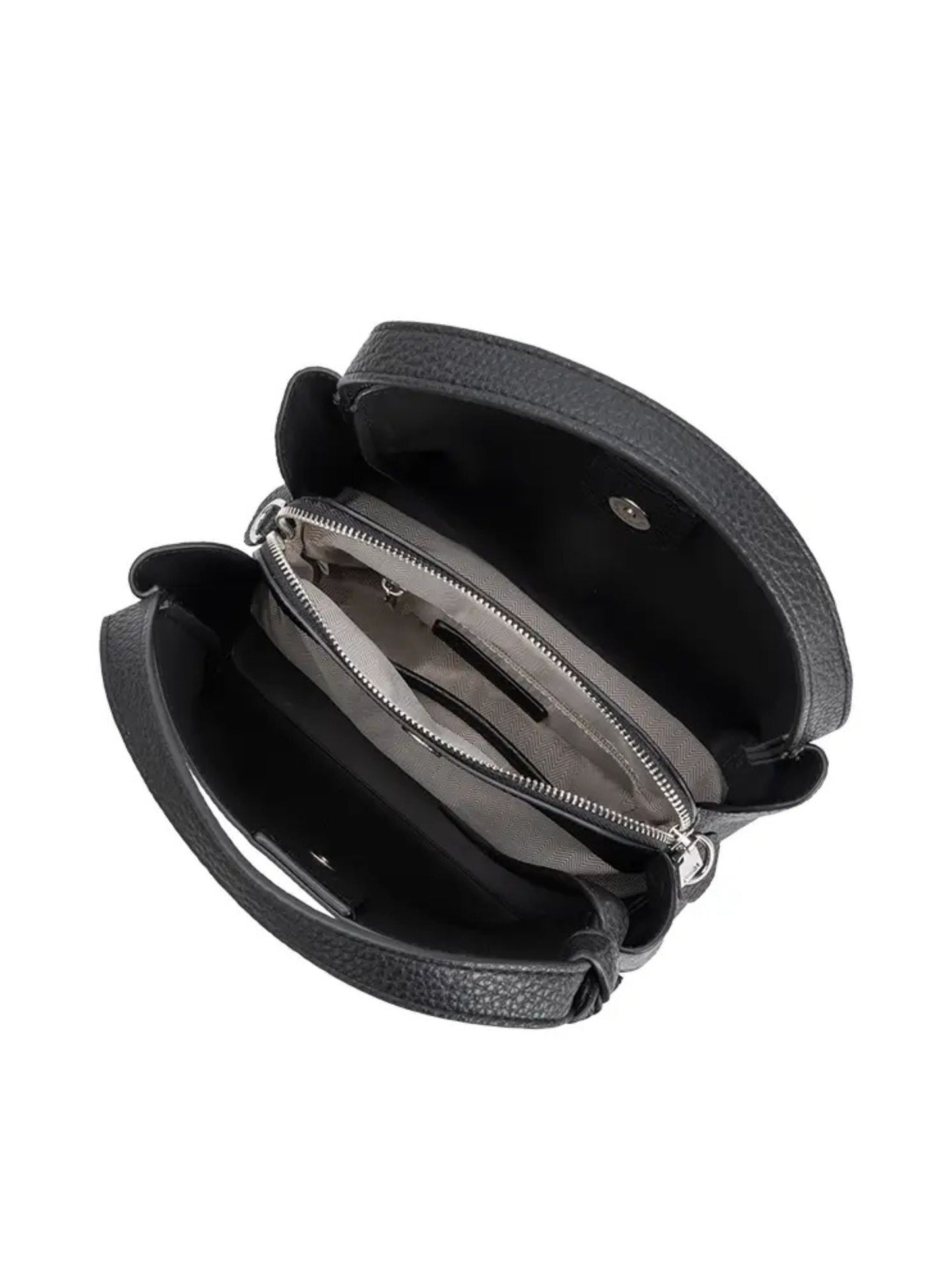 Felicity Recycled Vegan Top Handle Bag - Black