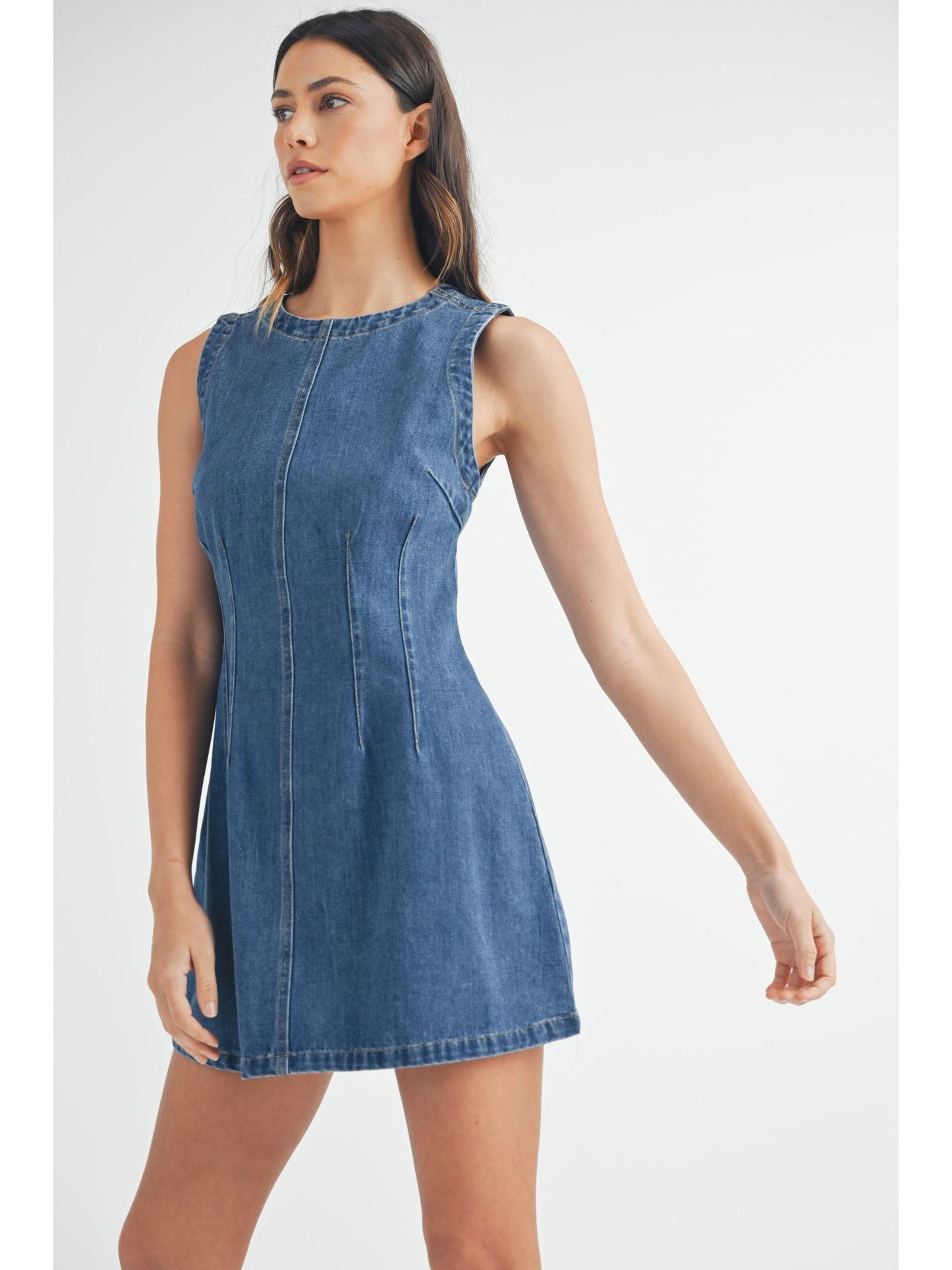 Tess Denim Mini Dress