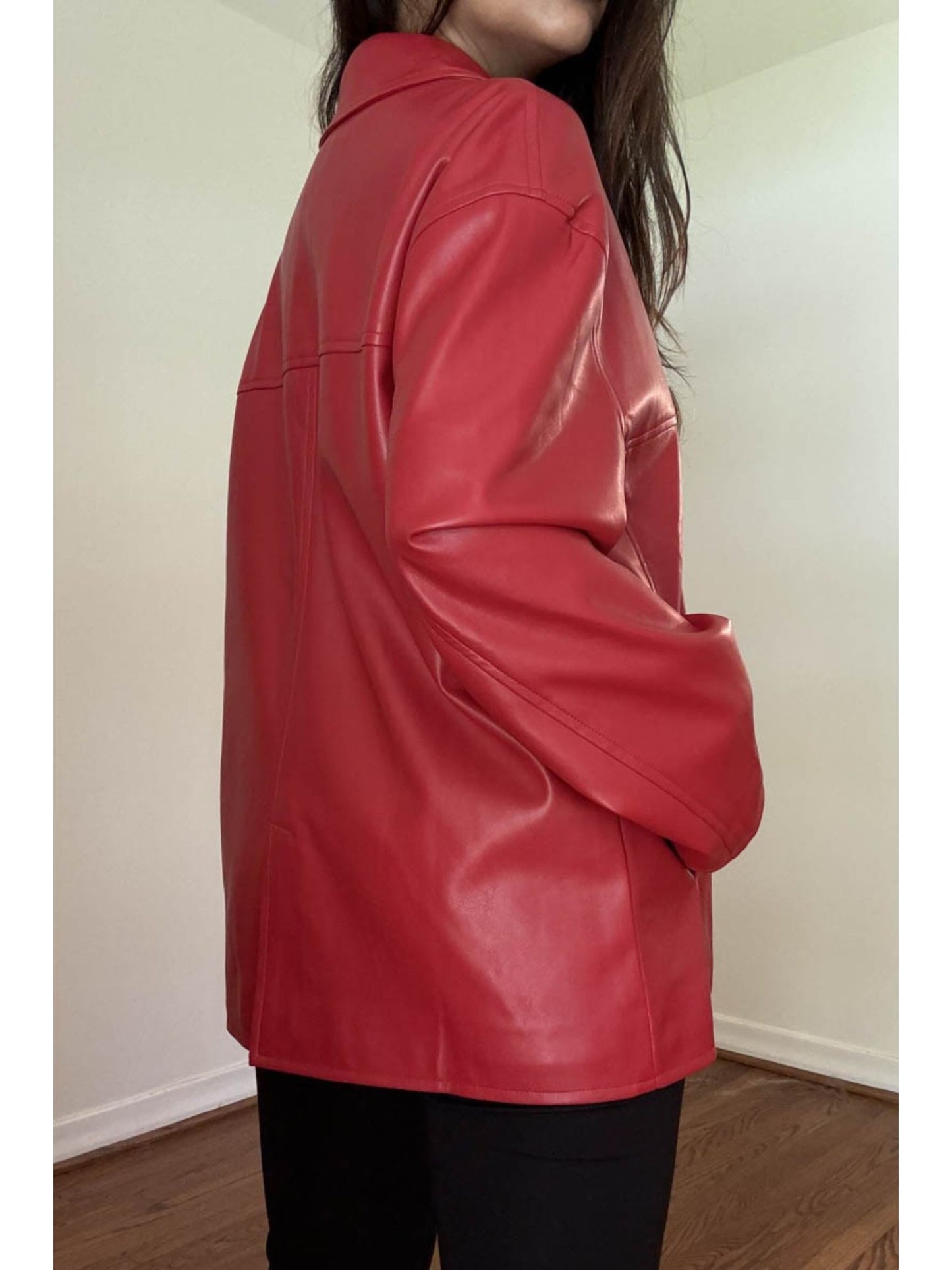 Pippa Faux Leather Jacket