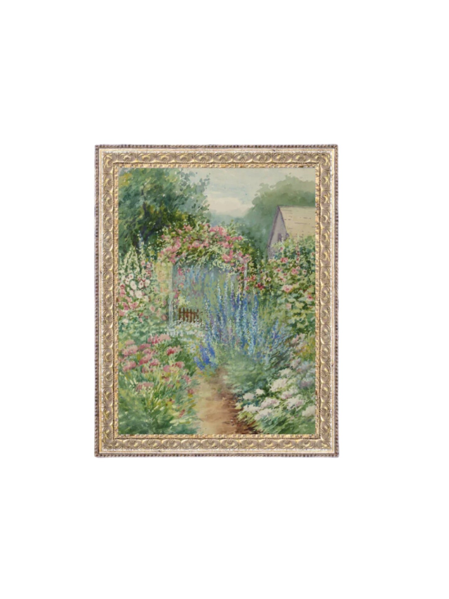 French Garden Framed Picture