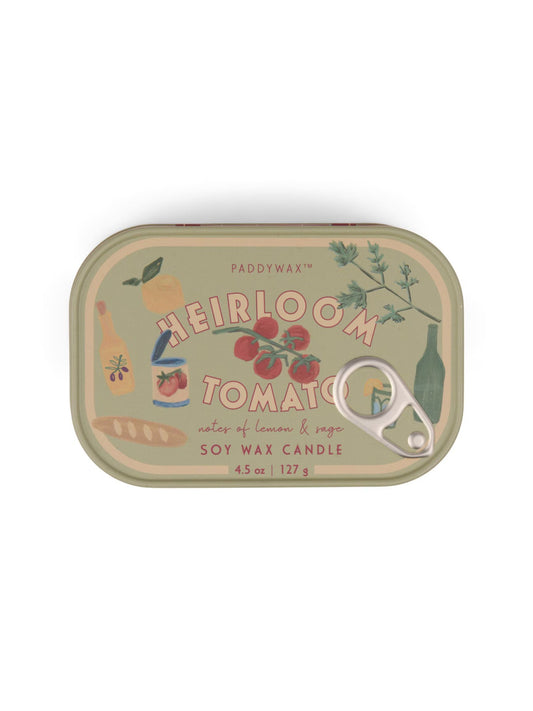 Bistro 4.5 Oz Printed Tin - Heirloom Tomato