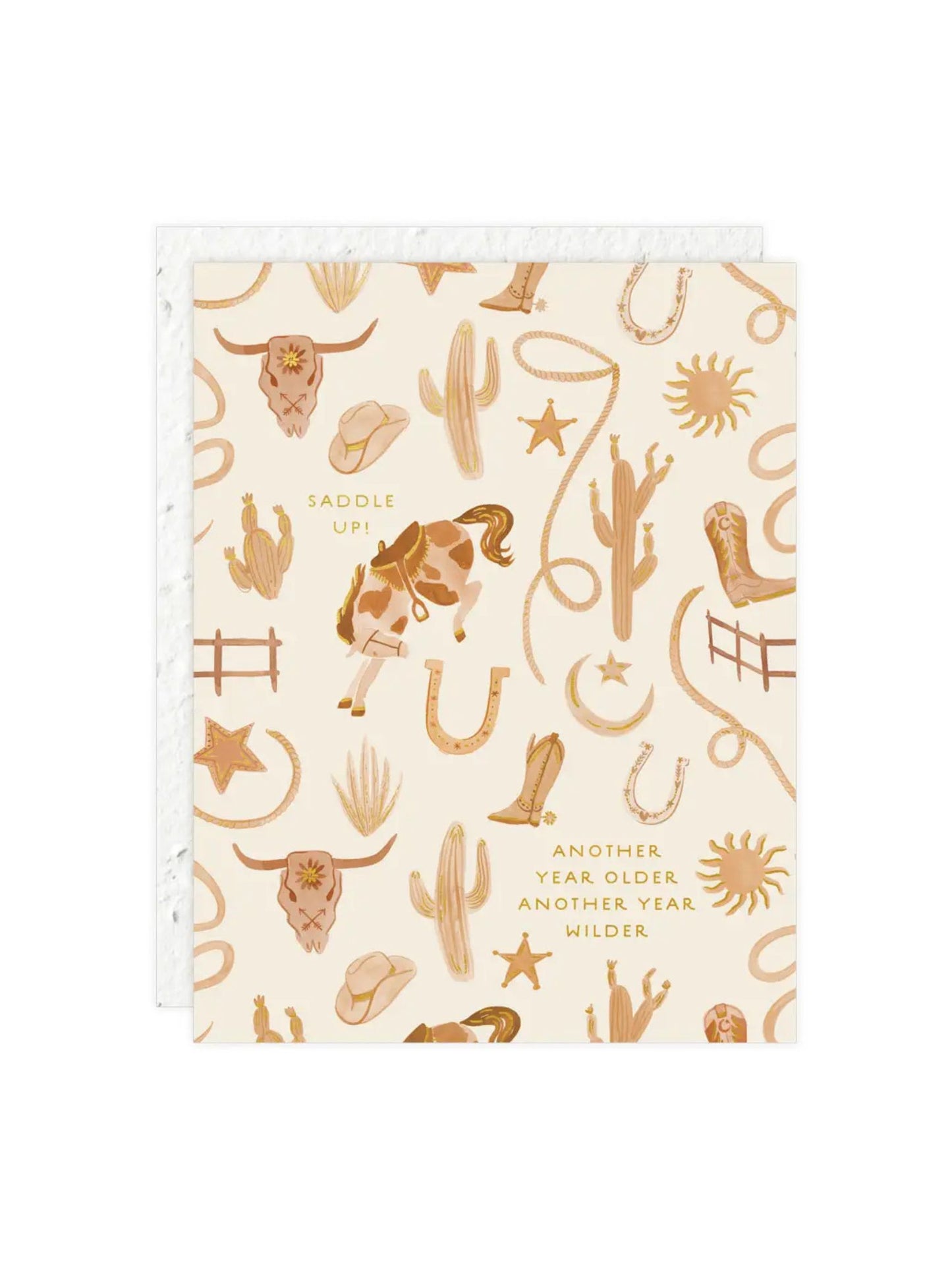 Saddle Up - Birthday Card