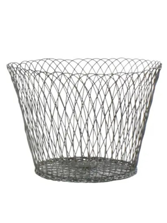 Tulle Wire Basket - Large
