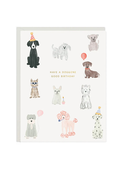 Doggone Birthday Card