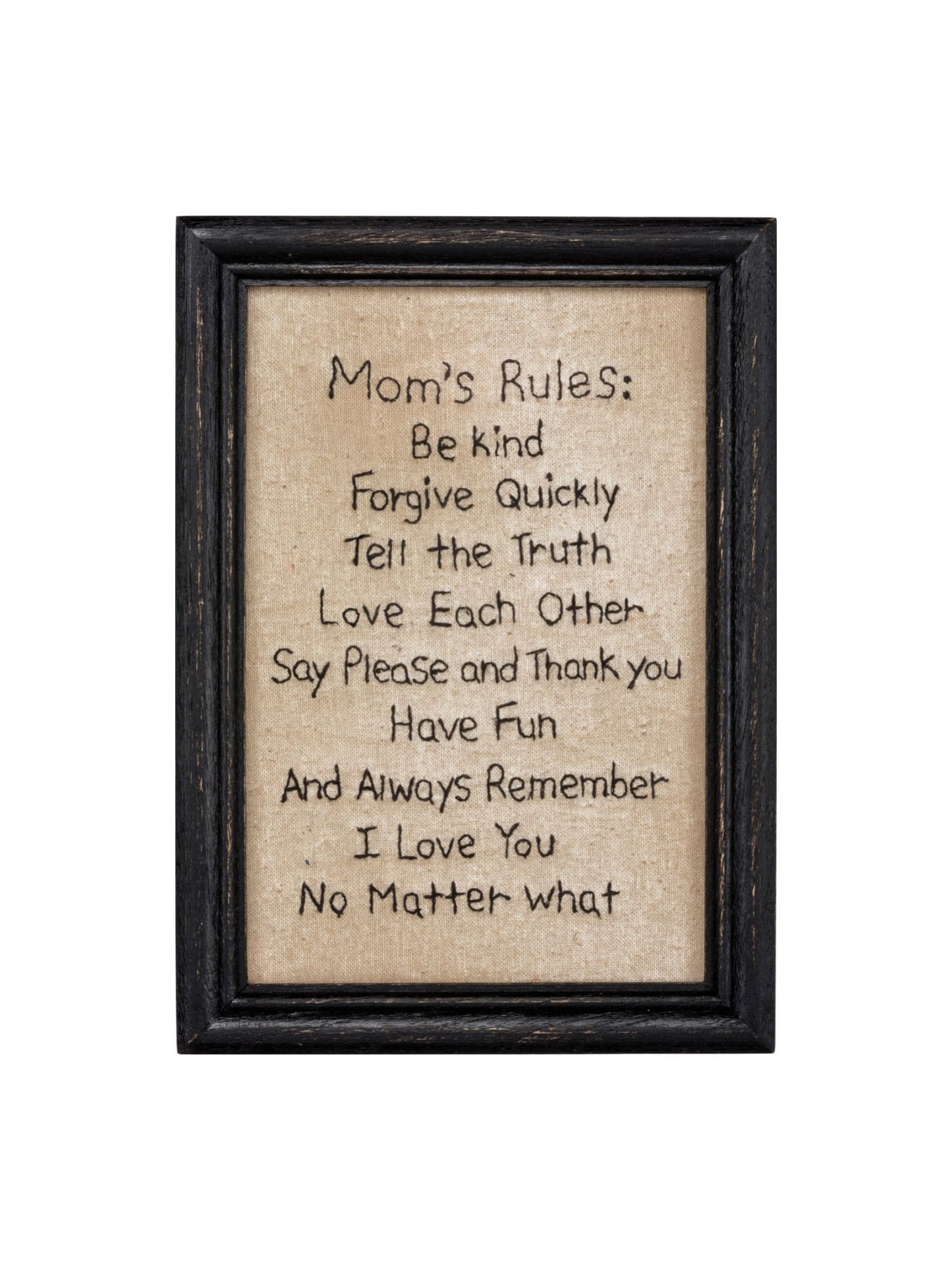 Mom's Rules Stitchery
