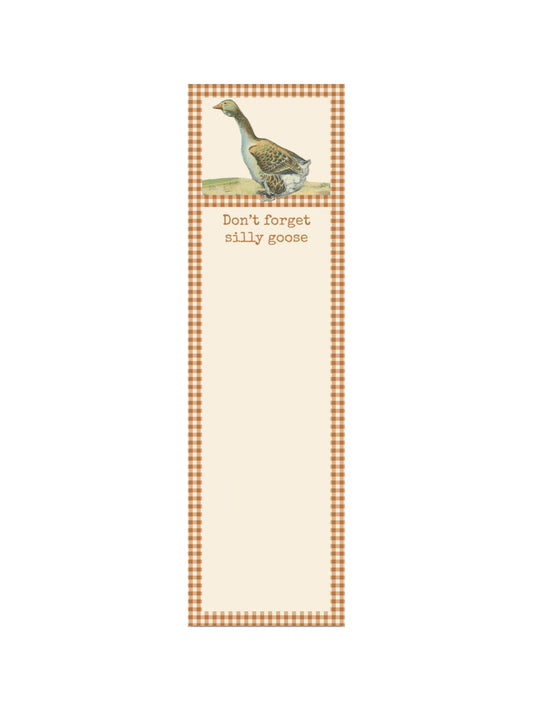 Don't Forget Silly Goose List Pad