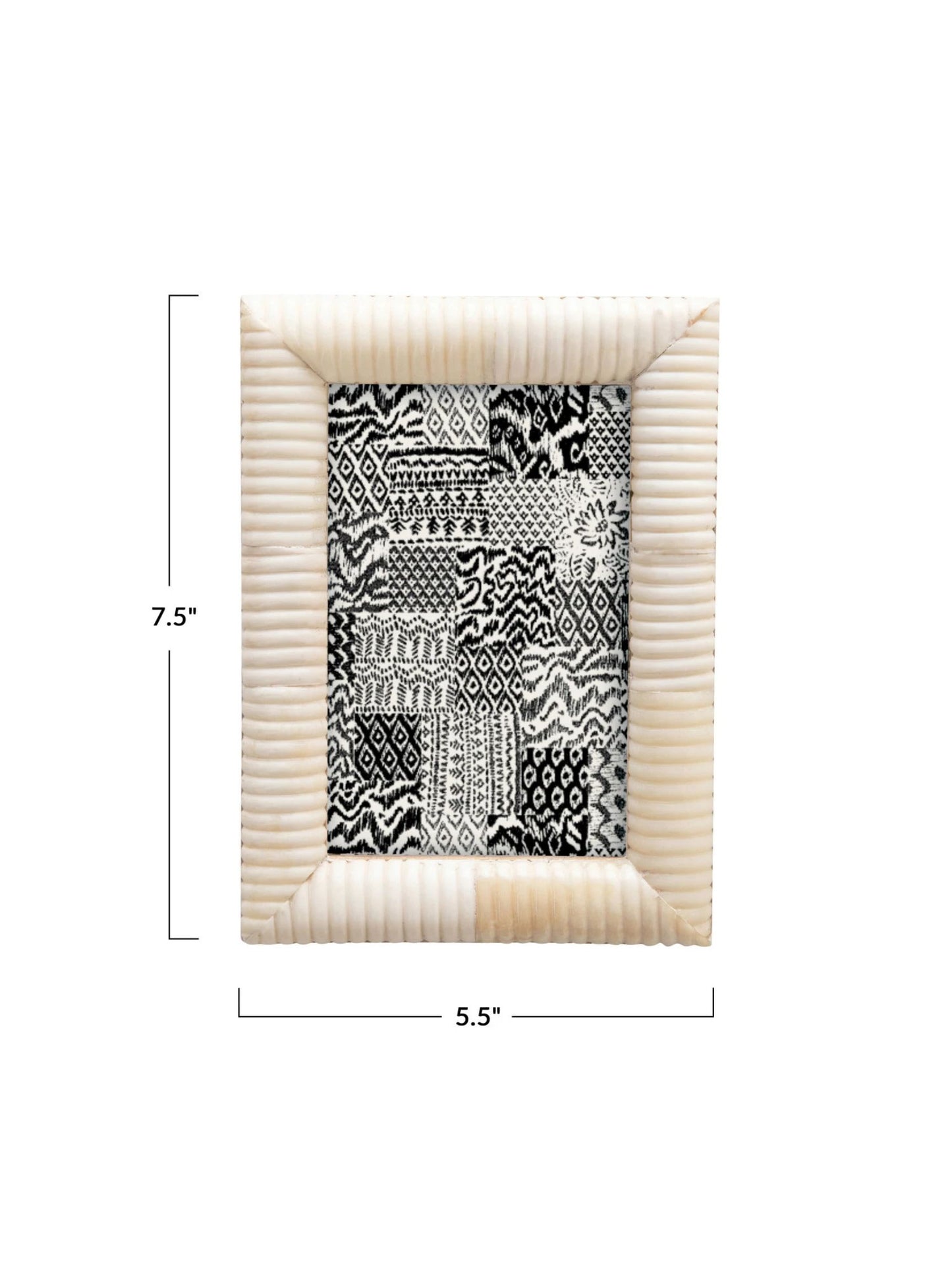 Hand-Carved Photo Frame