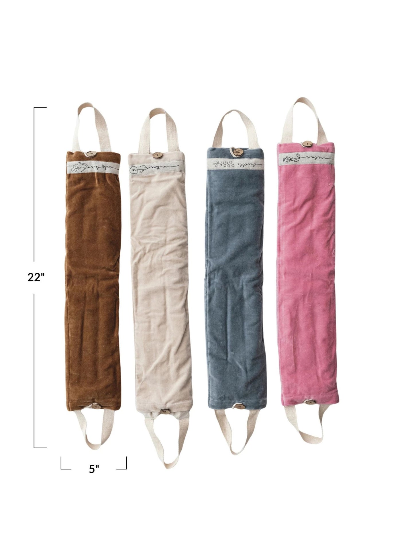 Microwaveable Hot/Cold Neck Wrap Filled w/ Lentils & Lavender