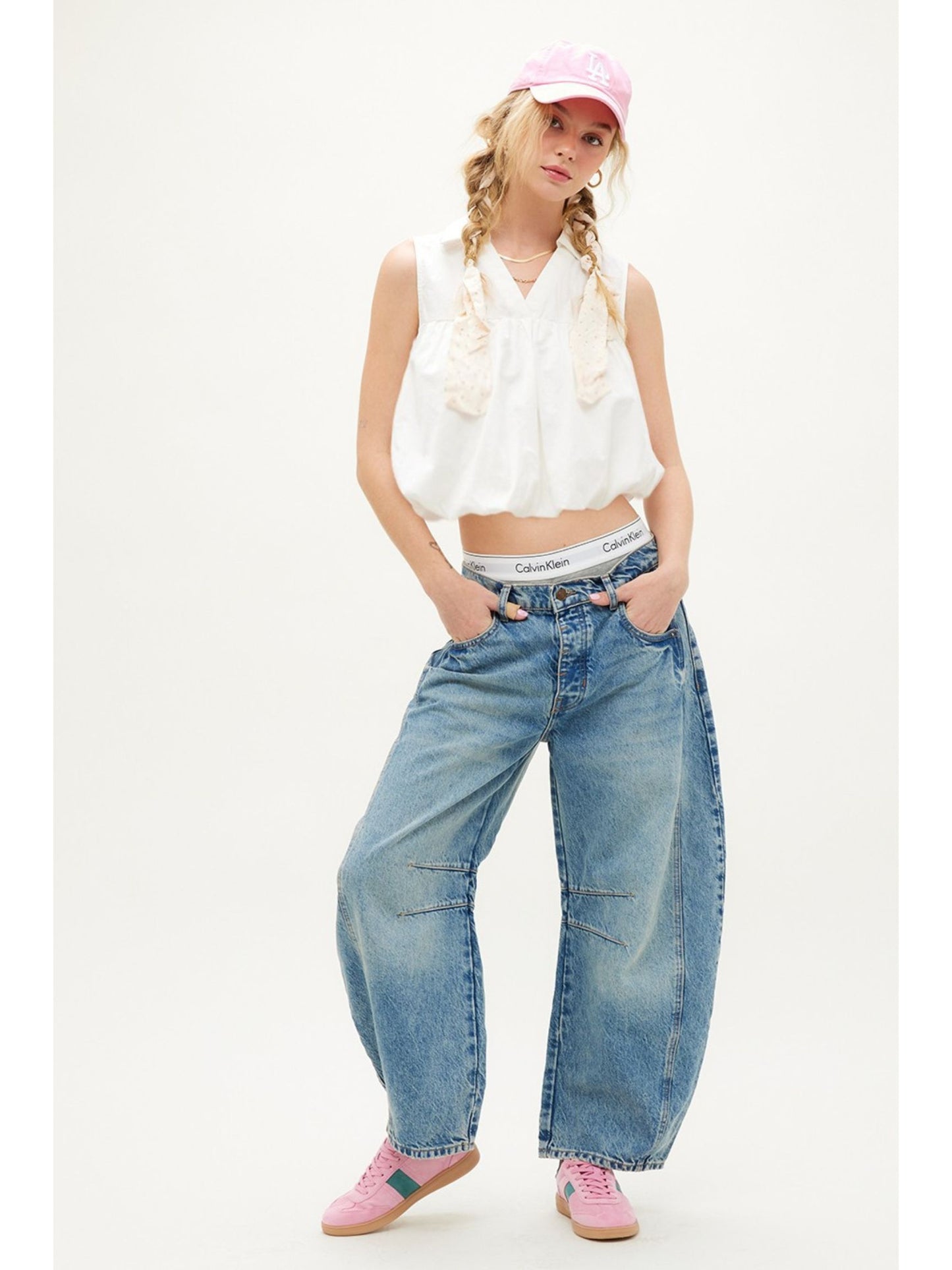 Bubble Hem Top