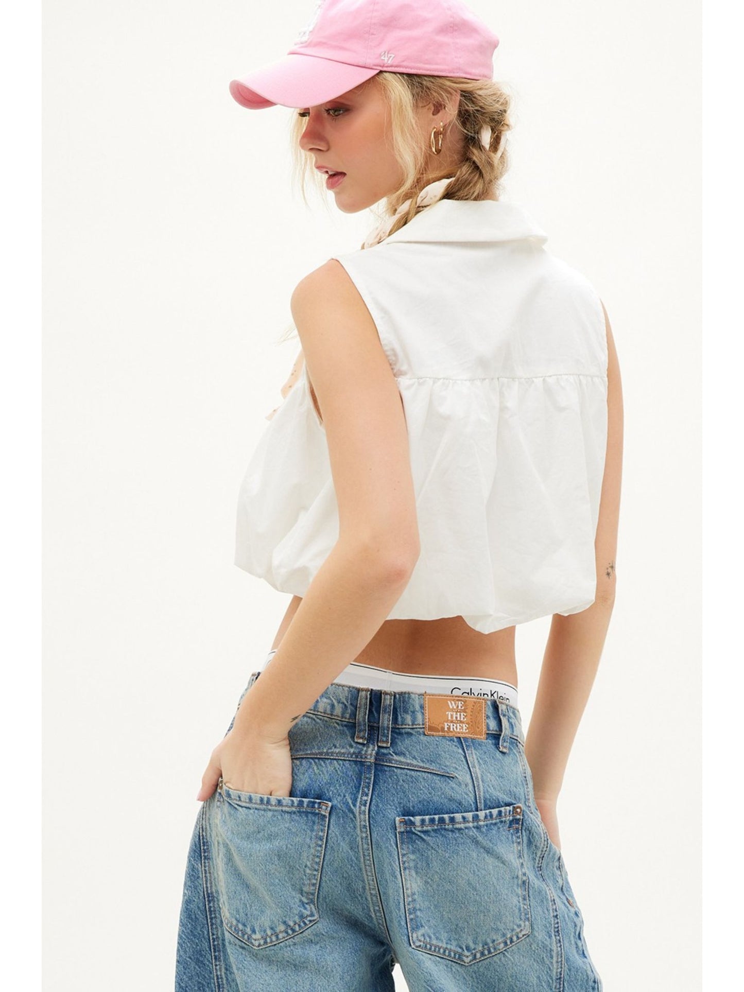 Bubble Hem Top