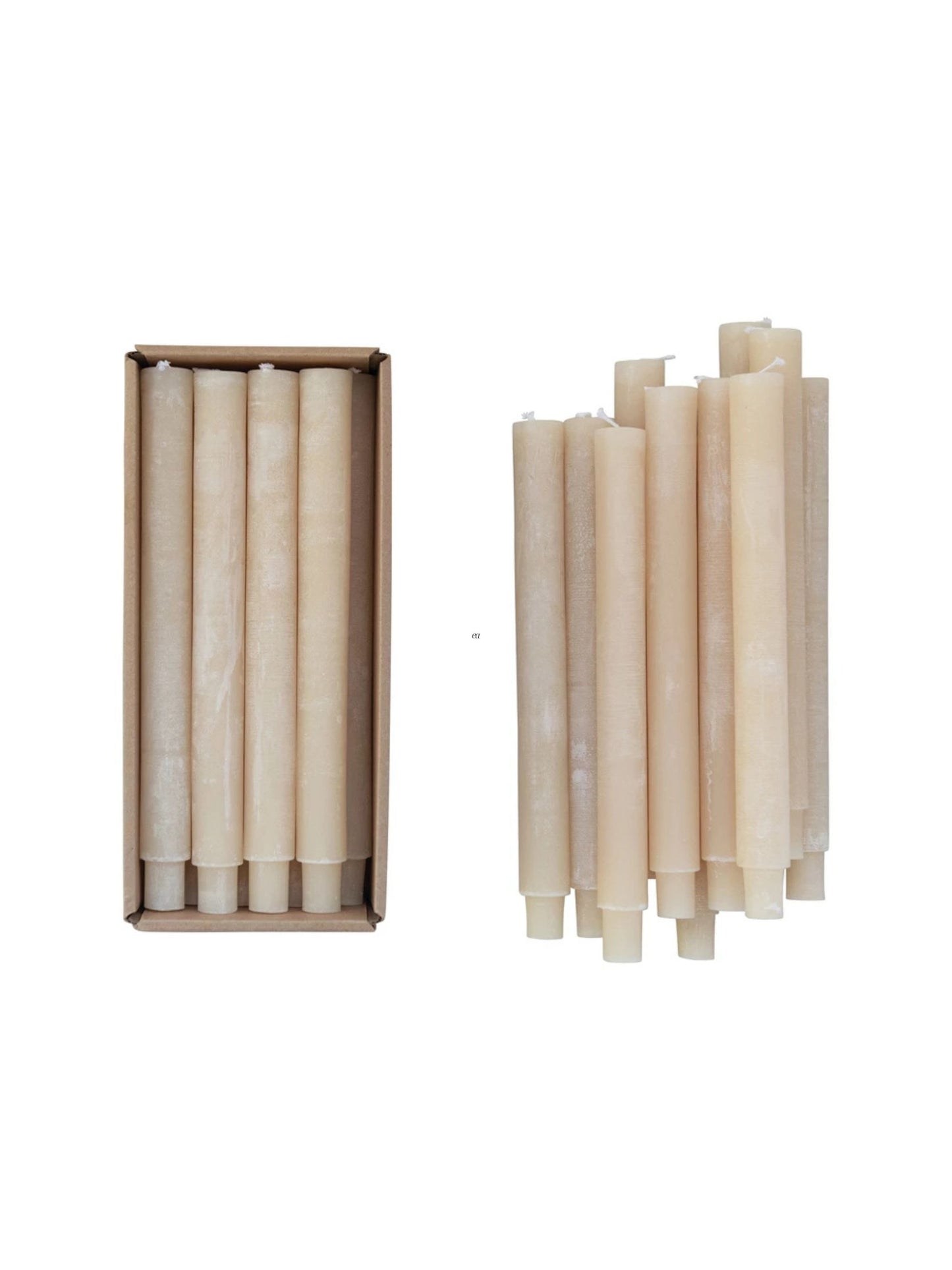 Unscented Taper Candles