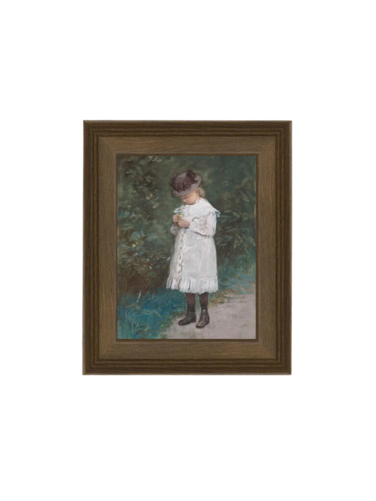 Mauve Daughter of the Artist Framed Picture