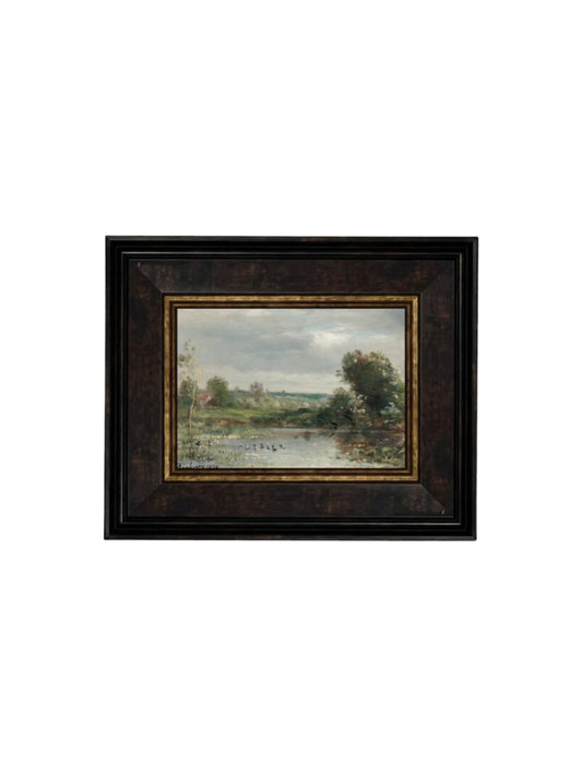 Ducklings on a Lake Framed Picture