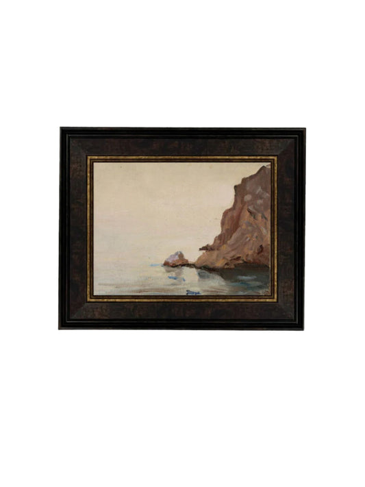 Ocean Cliffs Framed Picture