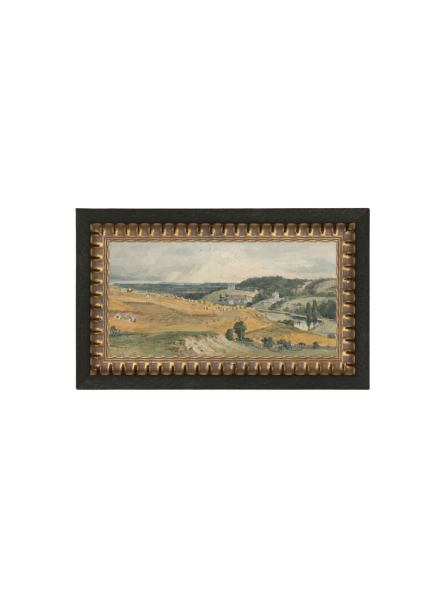 View of St Catherine's Hill Framed Picture