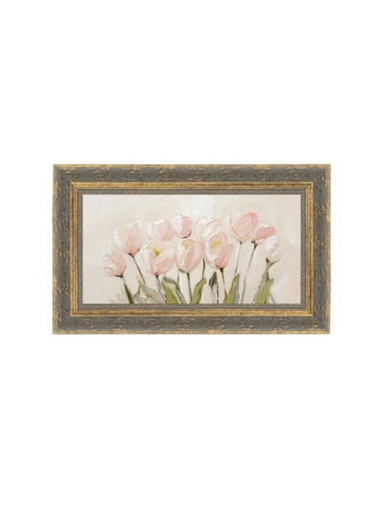 Pink Tulips Framed Picture