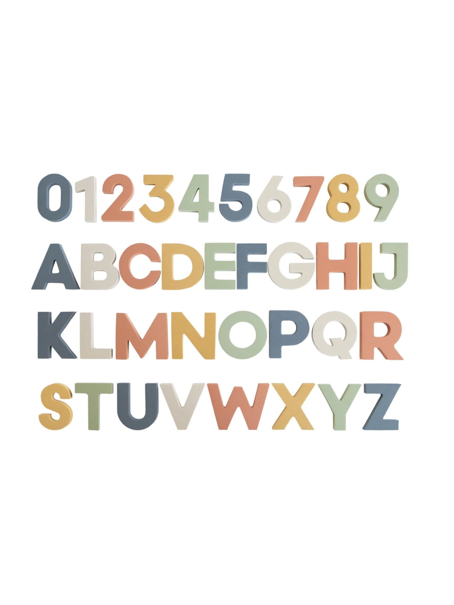 Letters & Numbers Bath Play Set