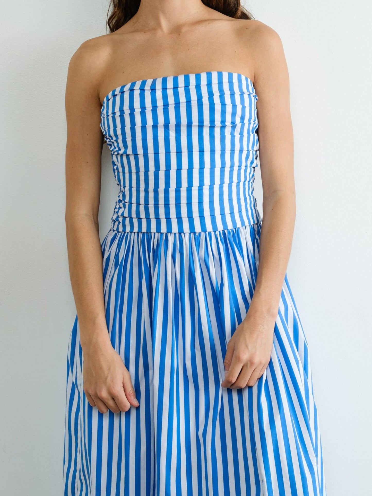 Mariana Strapless Midi Dress