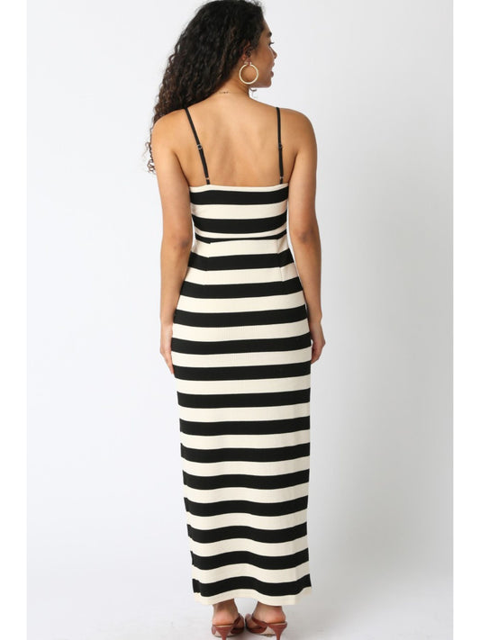 Dallas Stripe Maxi Dress