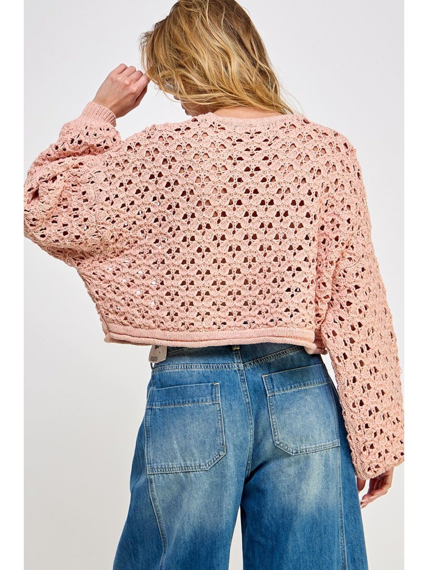 Pink Crochet Top
