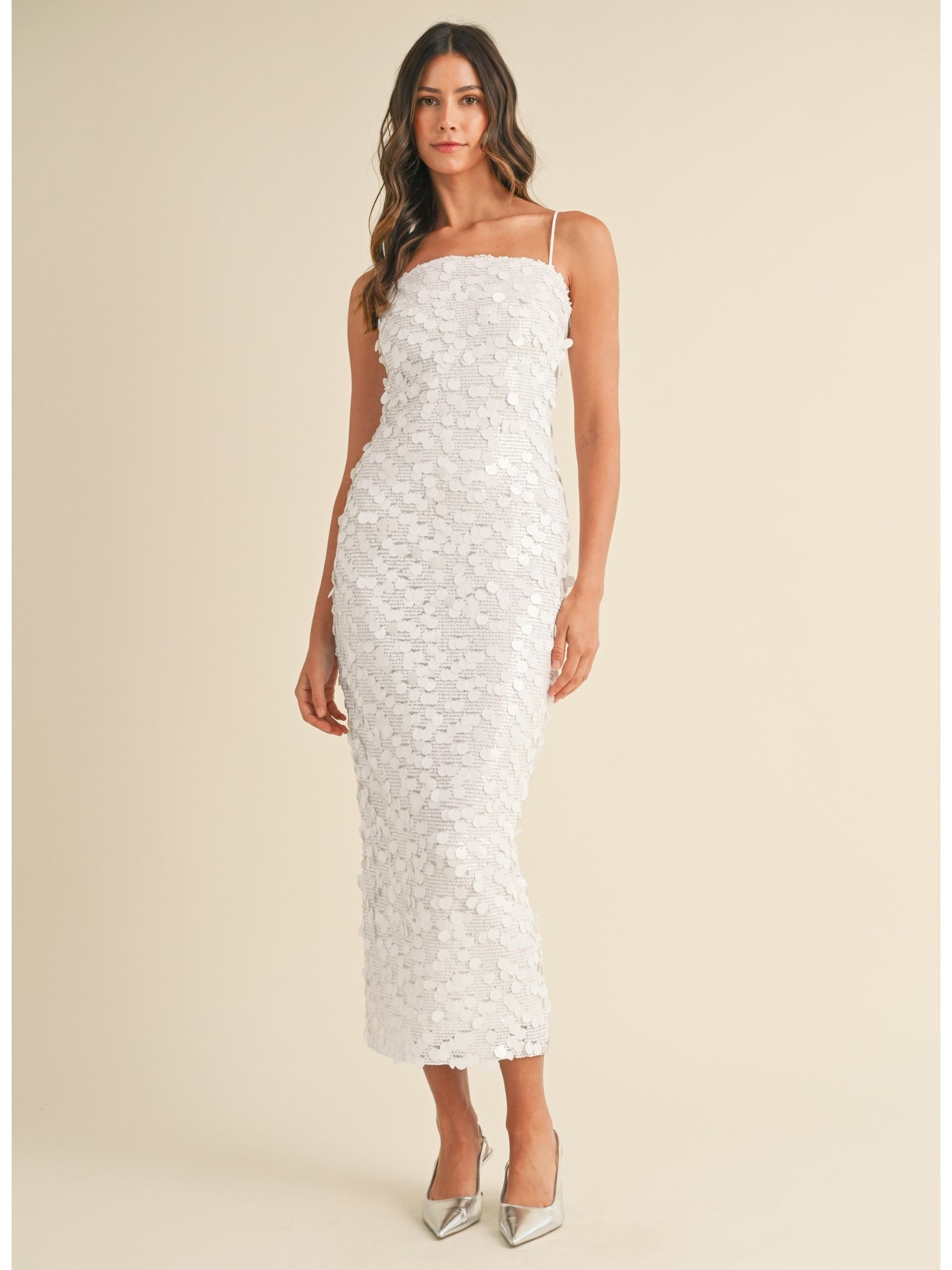 Mix Sequin Midi Dress – The Native One
