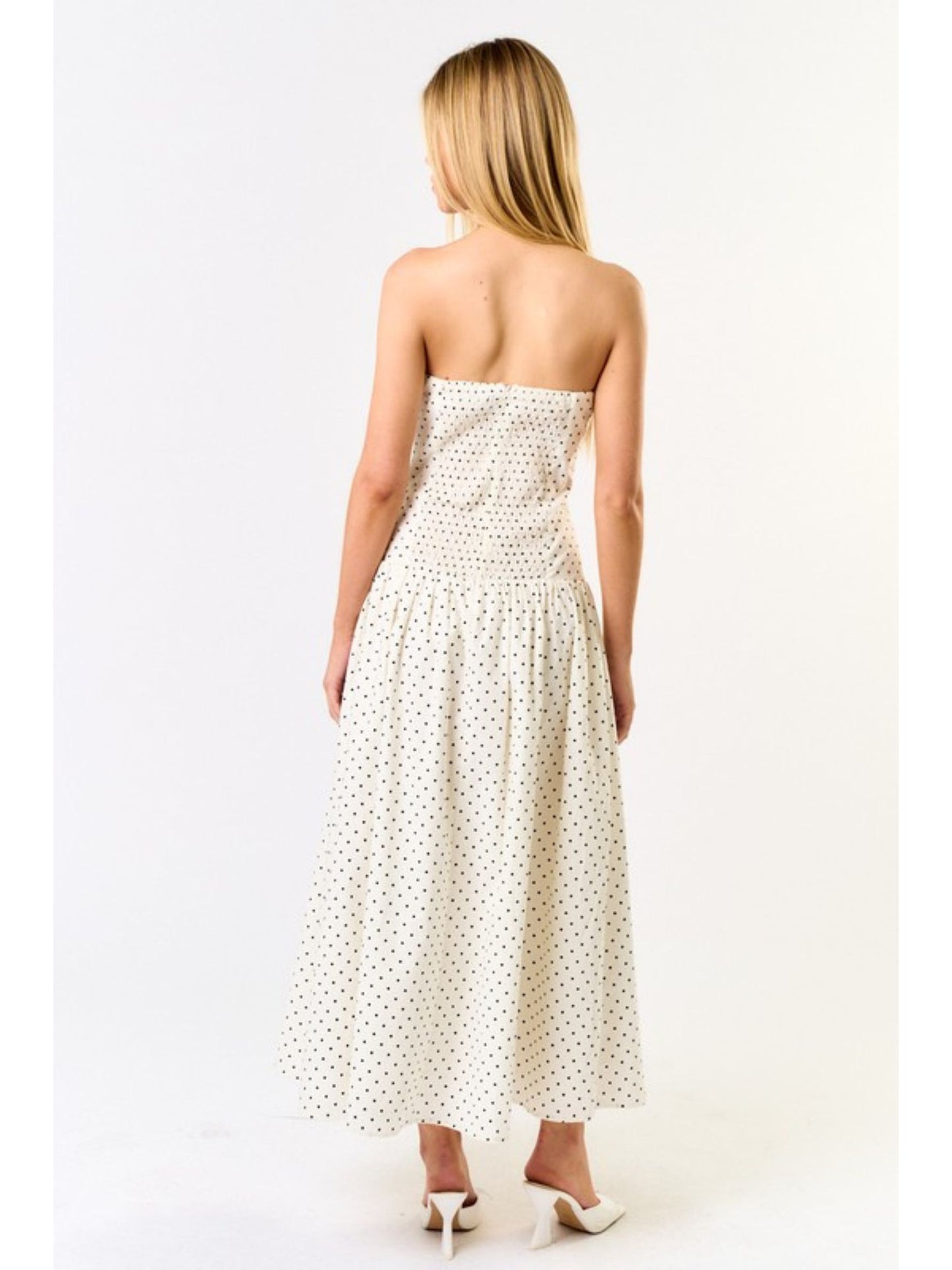 Bella Polka Dot Maxi Dress
