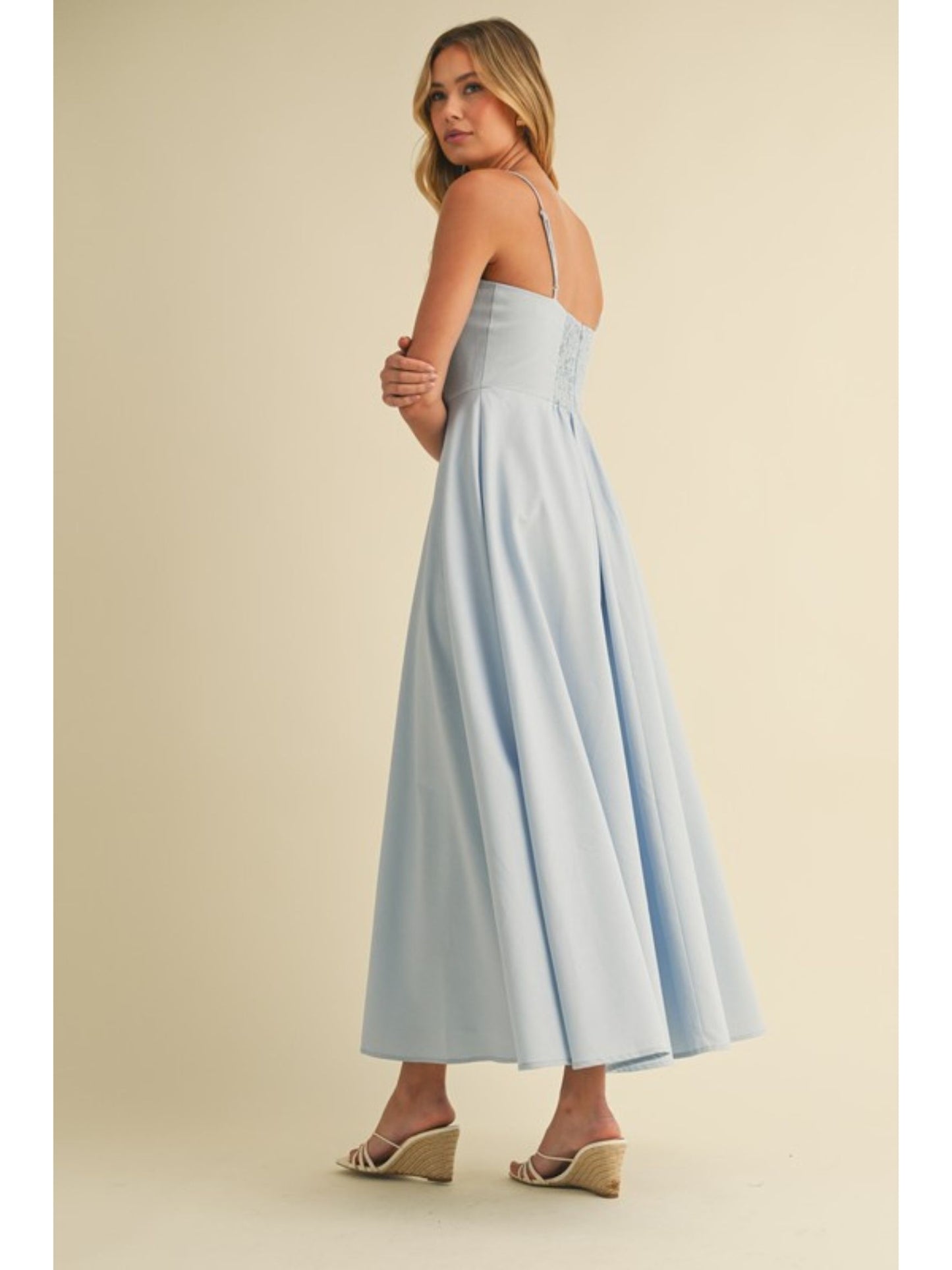 Valentina Flared Midi Dress