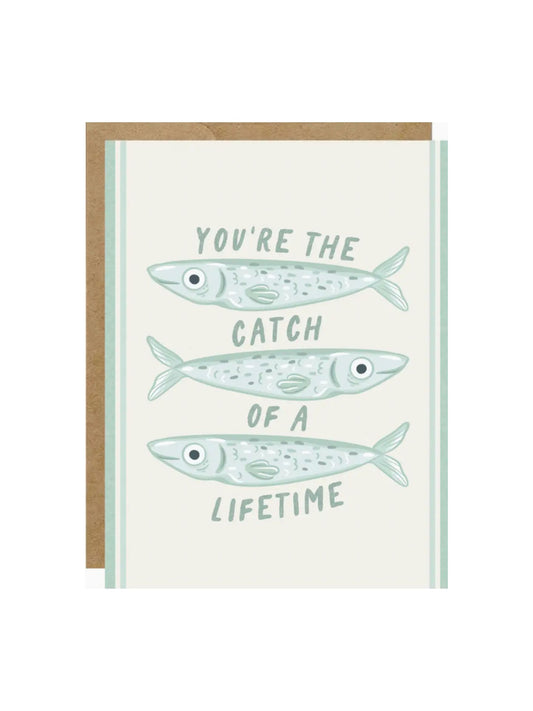 Catch of A Lifetime Fish Card