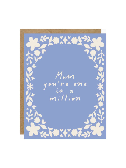 One in A Million Mom Card