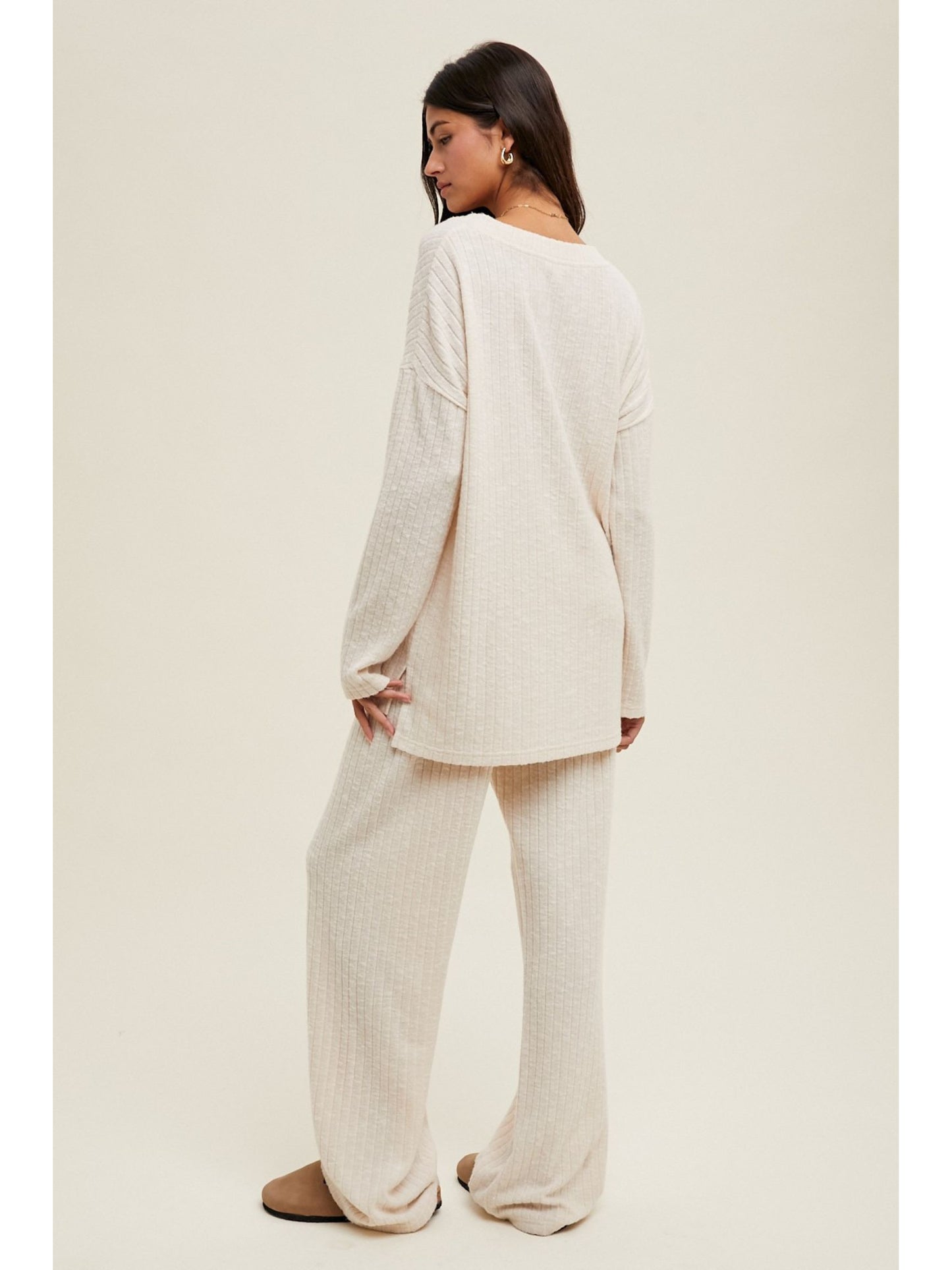 Leah Ribbed Knit Pants