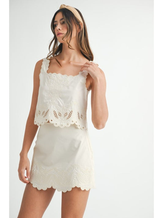 Harper Embroidered Top