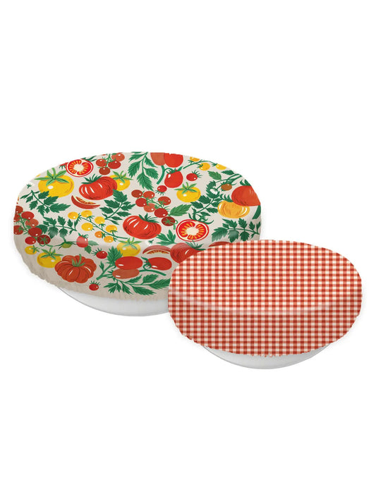 Tomato Vine Bowl Cover Set