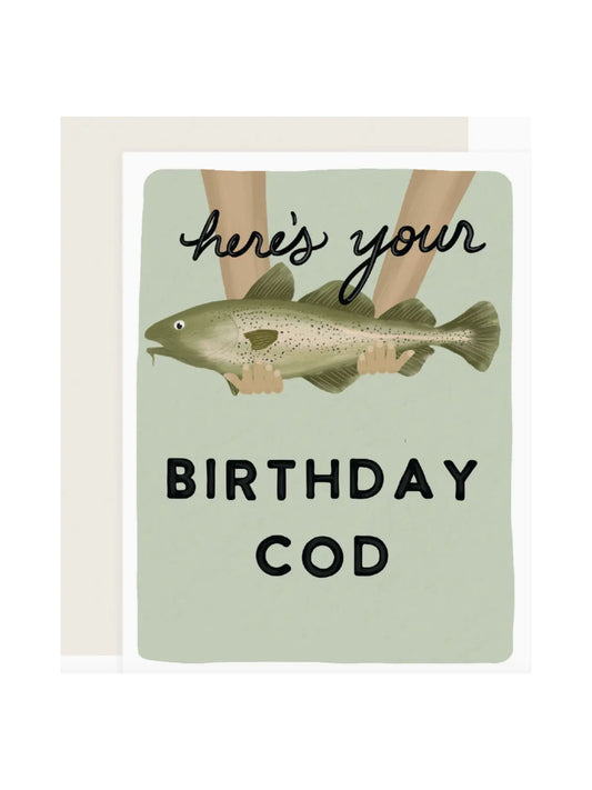Birthday Cod Card