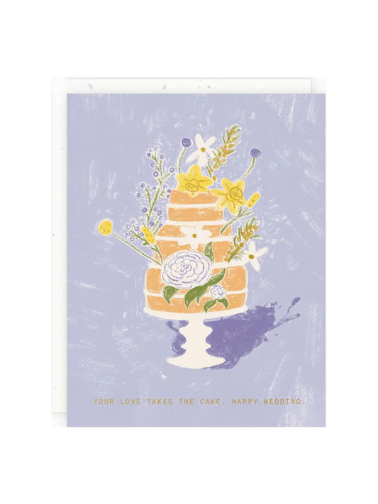 Love Takes the Cake Card